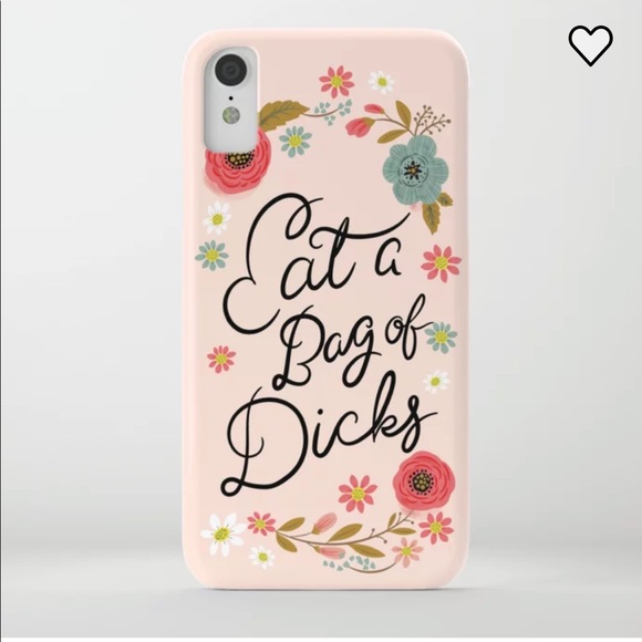 XR - Society 6 - iPhone XR case - cuss/curse words - Picture 1 of 3